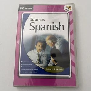 *New Sealed* Business Spanish (PC CD-ROM) Listen, Read & Speak - Picture 1 of 2