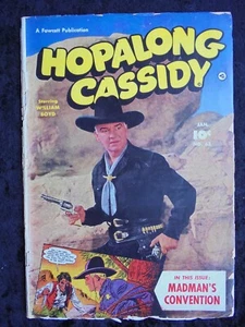 HOPALONG CASSIDY #63 1952 FAWCETT GOLDEN AGE MOVIE TV WESTERN COMICS - Picture 1 of 2