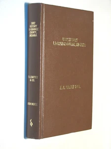History of LaGrange County Indiana IN 1882 reprint genealogy Shipshewana Topeka - Picture 1 of 1