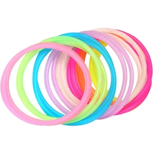Pulsera luminosa de 50 piezas pulsera de colores para niños Miss - Imagen 1 de 11