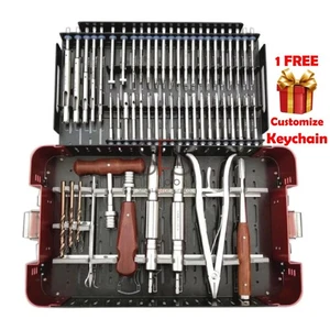 Orthopedic Screw Removal Kit – Broken Screw Extractor Surgical 53 Pcs Set CE - Picture 1 of 4