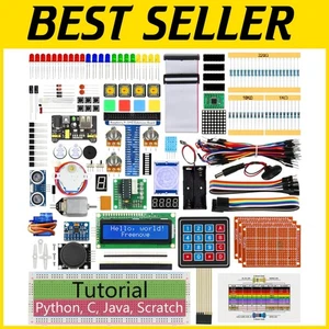 Ultimate Raspberry Pi Project Kit: 962-Page Guide & 223 Essential Items Included - Picture 1 of 12