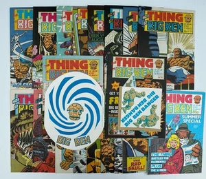 MARVEL UK THE THING IS BIG BEN issues 1-18 Set Run + Summer Special + FREE GIFTS - Imagen 1 de 8