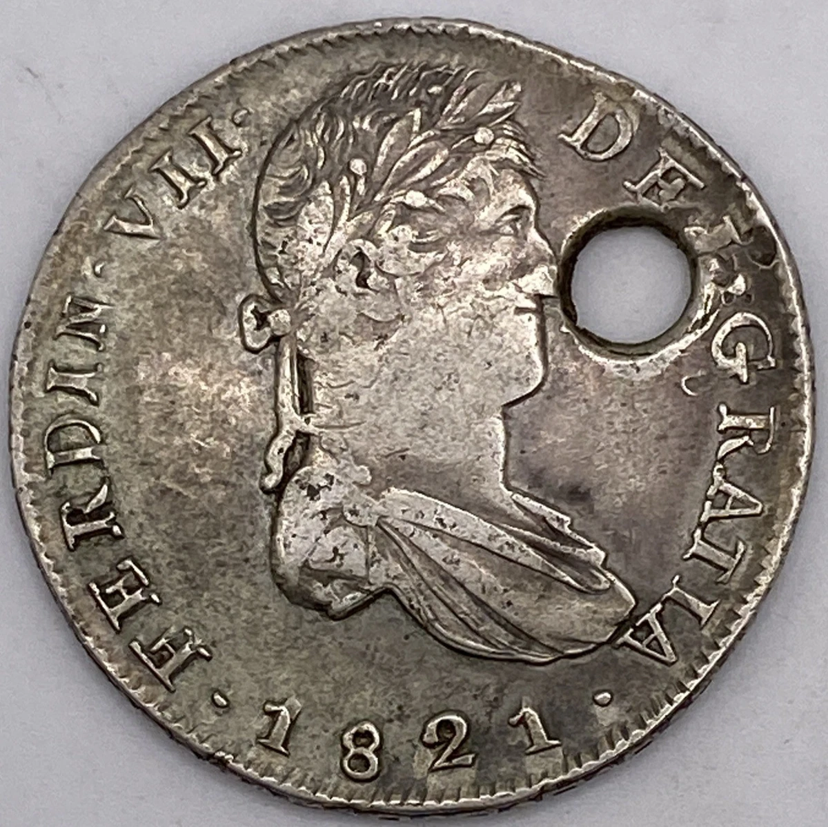 9544 1821年メキシコ8レアル 9544 1821年メキシコ8レアル 9544 1821年