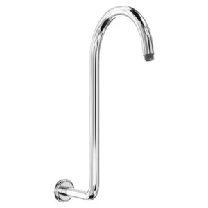 New Fienza Classic Round Fixed Swan Neck Shower Arm Chrome 422116 - Picture 1 of 2