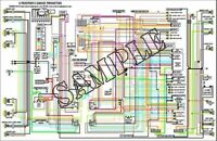 11 X 17 Color Wiring Diagram Mg Midget 1500 1975 On Us Ebay