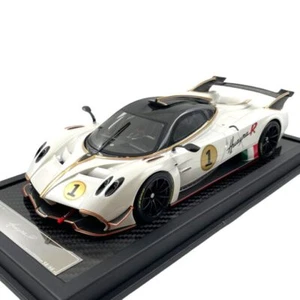 Modellino Auto Vip Scale Models 1/18 Pagani Huayra R Pearl White #1 Limited E... - Foto 1 di 7