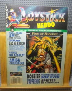 Joystick Hebdo N°16 Fév. 1989 - Pool of Radiance - dossier Thunderblade - Picture 1 of 2
