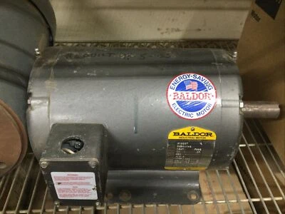 Baldor M2332T Electric Motor, Rebuilt, 460 Volts, Rpm 1725 - Image 1 of 4