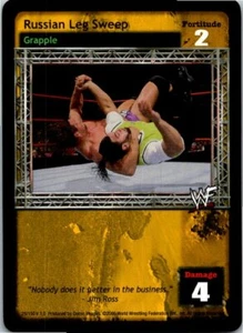 2000 WWF Raw Deal CCG Card #25 Russian Leg Sweep - Picture 1 of 1