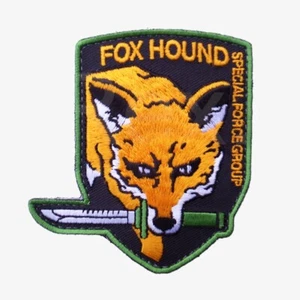 METAL GEAR SOLID MGS FoxHound Hoop&Loop Patch - Picture 1 of 2