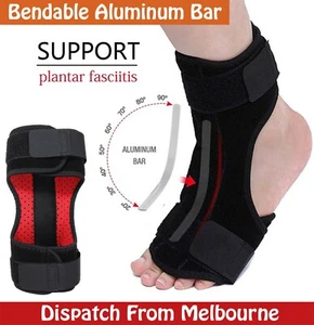 Plantar Fasciitis Dorsal Night Splint Foot Drop Brace Achilles Tendonitis Heel - Picture 1 of 7