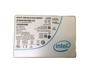 Intel DC P4510 Series 4TB U.2 NVMe PCIe 2.5'' Solid State Drive SSDPE2KX040T8 - Picture 1 of 1