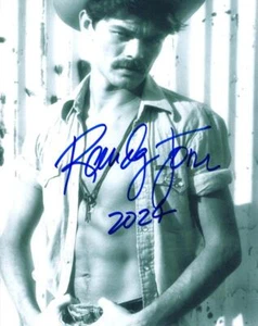 Randy Jones Signed Autograph 8x10 Photo - Shirtless Cowboy from Village People - Picture 1 of 2