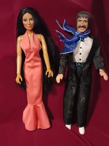 Vintage Sonny and Cher Dolls