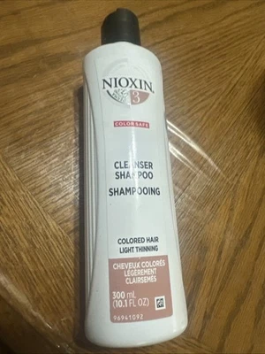 Nioxin Cleanser for Fine Hair System 3 Shampoo Chemically Enhanced Hair 10.1 oz - Image 1 of 4