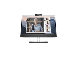 HP 24" (23.8" Viewable) IPS FHD IPS Conferencing Monitor 5 ms GtG (with - Picture 1 of 5