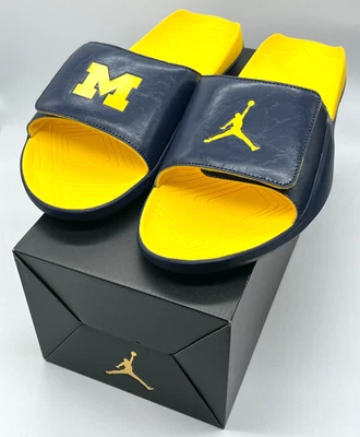 Zapatillas Air Jordan Hydro 7 V2 Michigan Wolverines Talla 13 Slides CT7039-407 Foto 1 de 4