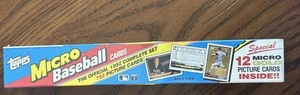 1992 Topps MICRO baseball sealed factory set 792 cards with 12 Gold insert cards - Imagen 1 de 2