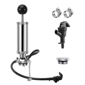 4" Gewinde Fass Pumpe Zapfhahn - Mini Fass Zapfanlage, Mini Bier Fass Growler Zapfhahn Kit,... - Bild 1 von 6