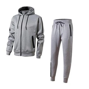 Men's Athletic Tracksuits Long Sleeve Hoodie Sweatsuits for Men 2 Piece Sets - Picture 1 of 6