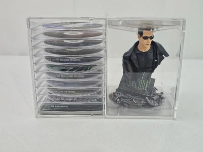 The Ultimate Matrix Collection 10 Disc DVD Box Set w/ Mini Bust & Book Rare OOP - Image 1 of 4