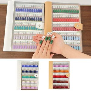Magnetic Nail Swatch Book 120/180/240 Tips | Nail Color Display Organizer Bookle - Bild 1 von 25