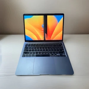 Apple MacBook Air 13” M1 2020 -8GB RAM 256GB SSD Cracked Screen, works otherwise - Zdjęcie 1 z 3