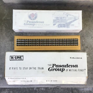 K-Line OBSERVATION Passenger Car Pasadena Group Mutual Funds K99-1986A w/Box 18" - Picture 1 of 12