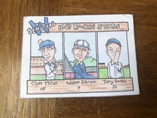 Gummy Arts Trading Card 2022 Walter Johnson Washington Seanators Rookie Stars