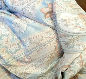 VINTAGE Ralph Lauren DUVET Cover Set with STD Shams Beautiful Pastels All Cotton - Picture 1 of 11