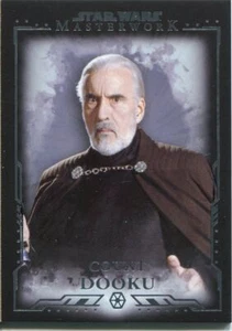 Star Wars Masterwork 2015 Premium Base Card #17 Count Dooku - Picture 1 of 1