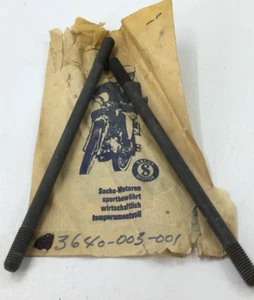 2 - SACHS 3640-003-001 VINTAGE ENGINE CYLINDER STUDS M8X140 SA2-440 NOS OEM - Picture 1 of 7