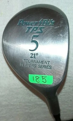 //PowerBilt TPS 美国 21 * #5 球道木杆 - Rt 手 - 男式 - 钢质杆身 - #185 — 第 1/4 张图片