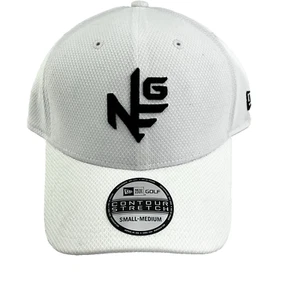 New Era Golf Outlast Hat White Small Medium Fitted Stretch Baseball Cap Logo NEG - Picture 1 of 13
