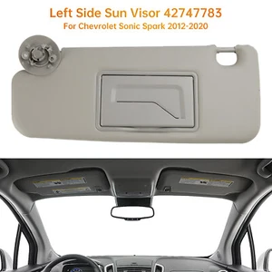 Sun Visor Left Driver Side 42747783 Gray For Chevy Sonic Spark 2012-2020 A2 - Picture 1 of 12