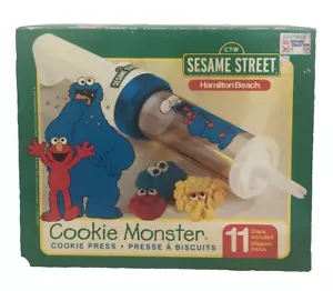 Prensa de galletas Sesame Street Cookie Monster Hamilton Beach motorizada vintage 1998 - Imagen 1 de 10