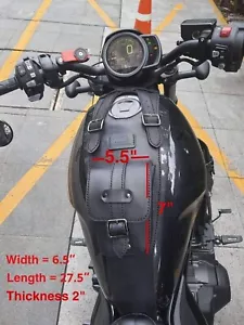 para Honda rebel 1100 negro tanque cubierta rebel 1100DCT (2020-2023) gas bol... - Imagen 1 de 10