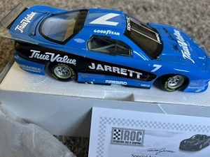 Autographed W /COA Dale Jarrett # 7 2003 True Value IROC Daytona Win 1/24 Action - Picture 1 of 13