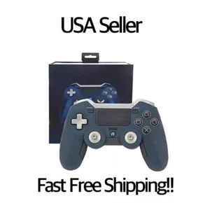Emio Elite PS4 Playstation 4 Compatible Wireless Controller Black - Picture 1 of 8