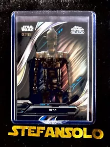 Star Wars Topps 2024 cromo negro/199 #20 IG-11 - Imagen 1 de 2