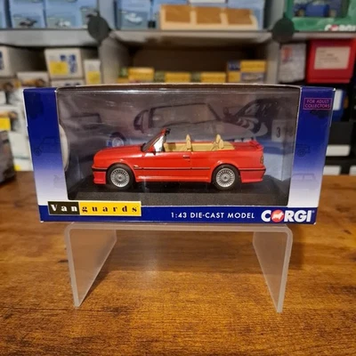 1/43 Boxed Model Corgi Vanguards VA13700 E30 Alpina C2.5 Convertible Red - Image 1 of 4