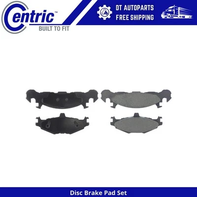 Para Chrysler Daytona 1984-1990 | Pastillas de freno de disco delanteras centradas | Semimetálicas Foto 1 de 4