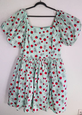 Vestido Toy Story 3 Mujer 2X Lotso Oso Fresas Disney Parks Shop Talla Grande Foto 1 de 4