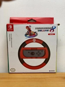 Nintendo Switch MarioKart Volant Deluxe Wheel Attacment - Mario - Imagen 1 de 2