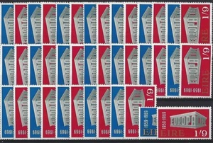 EU - EUROPA C.E.P.T. - 1969 IRELAND 20 sets MNH - Picture 1 of 1