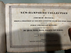 1832 New Hampshire Collection Church Music hymnal psalms anthems concord musick
