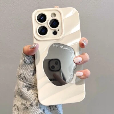 Cute Mirror Glitter Case For iPhone 15 Pro 14 13 12 11 XS Max Cover Shockproof - Image 1 of 4