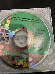 Windows Xp Pro Dutch NO PRODUCT KEY - Picture 1 of 1