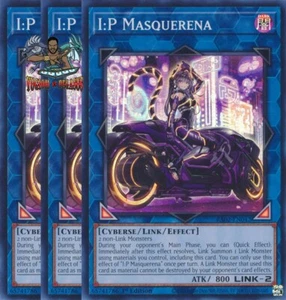 Yugioh! 3x I:P Masquerena Arte Alternativo RA02-EN042 Ultra Raro 1ª Edición Casi Nuevo - Imagen 1 de 1
